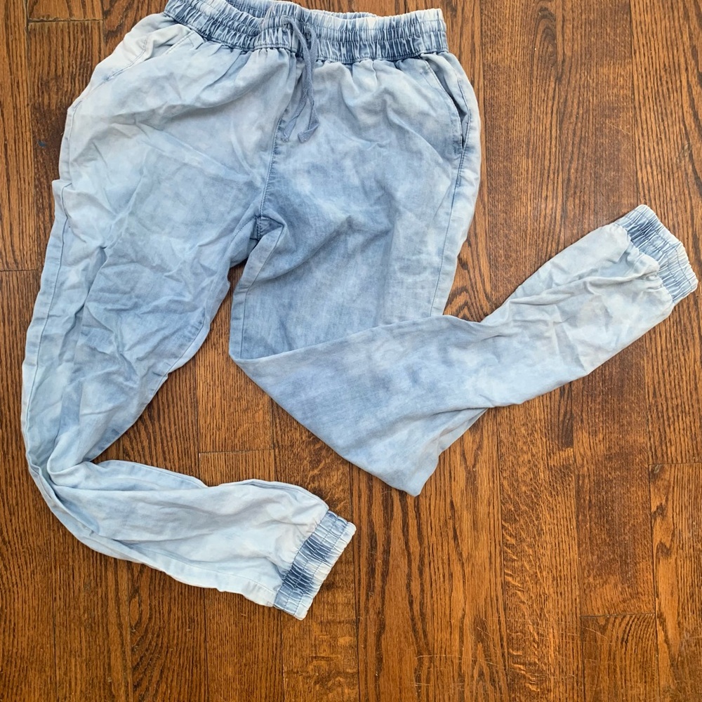 Light Blue Jogger Pants